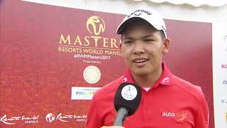 2017 Resorts World Manila Masters - Rd 2 interview with Phachara Khongwatmai