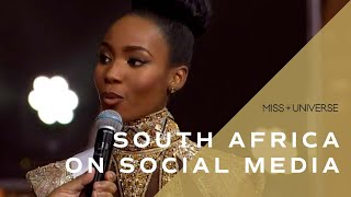 70th MISS UNIVERSE SOUTH AFRICA Lalela Mswane Discusses Social Media Forgiveness | Miss Universe