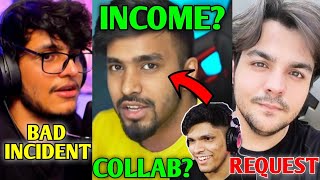 @Techno Gamerz INCOME Revealed by Mistake?- Ujjwal Herobrine SMP, Mythpat, Ashish, MrBeast, Callux
