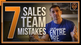 7 Mistakes Sales Managers Make