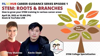 FilSciHub Career Guidance Series Episode 1 - STEM: Roots & Branches