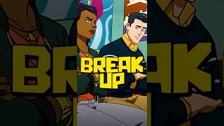 Mark & Amber Break Up for the Last Time | Invincible Season 2 #invincible #shorts #comics