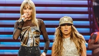 Taylor Swift and Jennifer Lopez Duet: Jenny From The Block on Red Tour!