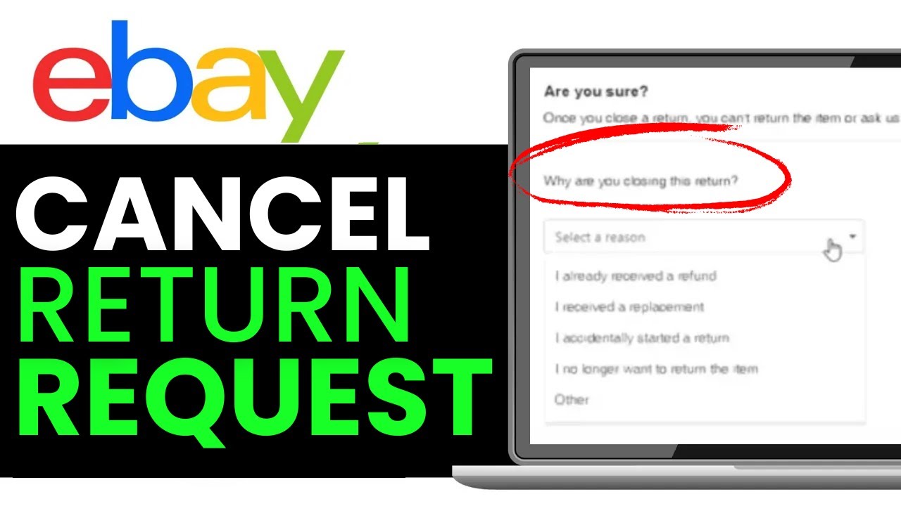 How To Cancel A Return Request On Ebay 2025 Quick Guide Youtube