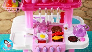 รีวิวของเล่นชุดเครื่องครัว ของเล่นทำอาหาร ของเล่นแกะกล่องใหม่ Fairy Doll TV