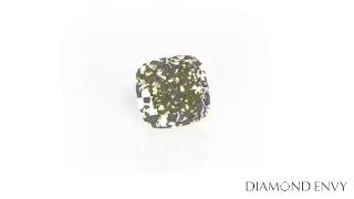 3.03 Carat Cushion Natural Fancy Yellow Diamond