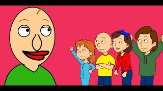 The Caillou Family Wins At Baldi's Basics