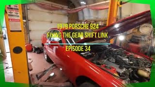 1979 Porsche 924 Fixing the Gear Shift Linkage Type Z  Episode 34