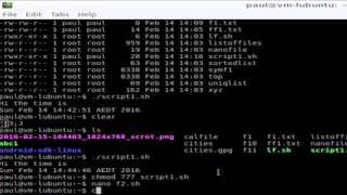 How to execute a shell script in Linux Shell terminal
