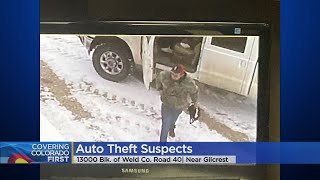 Weld County Sheriff Searches For Truck Theft Suspects