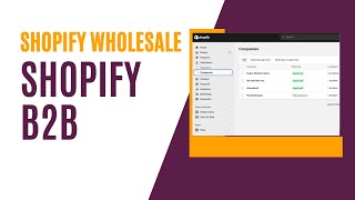 Shopify B2B / Wholesale Tutorial: Comprehensive Guide (Shopify Plus)