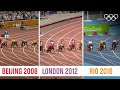 ALL Usain Bolt 🇯🇲100m Finals at the same time!