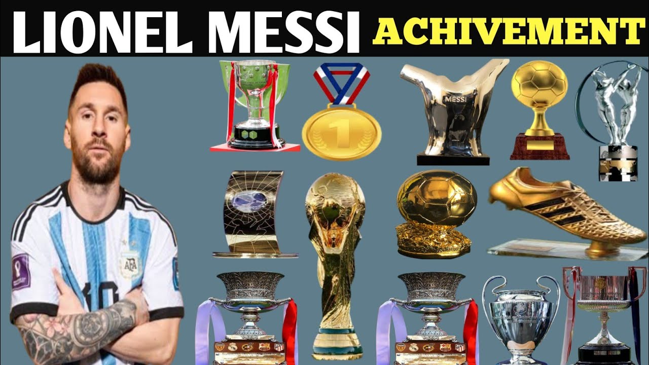 Lionel Messi Career All Trophies And Award|all Trophies|Lionel Messi ...