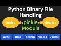 Practice Programs on Binary File Handling in Python