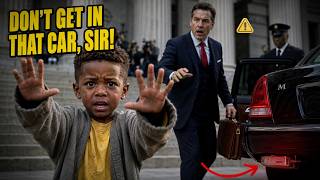 "There's a Bomb in Your Car, Sir" — Black Boy Saves Billionaire Outside Courthouse