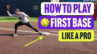 How to Play First Base in Softball [By a Former All-Star Pro Player]