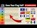 Ranking Canadian Flags