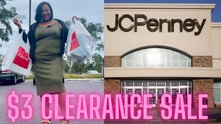 RUN!🏃‍♂️You Won’t Believe This! CRAZY $3 Clearance Sale JCPenney! I Saved Over $400🛍️ Shop With Me!