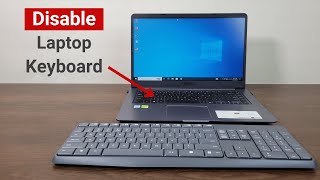 How to Disable Laptop Keyboard when External is Connected
