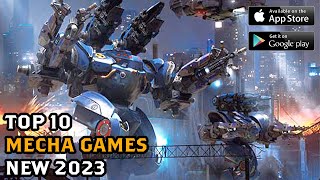 TOP 10 New Mech / Mecha / Robot Games for Android iOS Mobile in 2023