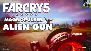 Far Cry 5 - How To Unlock The Magnopulser (Alien Gun | OP Infinite Ammo Weapon)