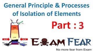 Chemistry Isolation of Elements part 3 (Concentration of Ore) CBSE class 12 XII