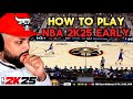 HOW TO PLAY NBA 2K25 EARLY ! #nba2k25