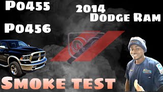 P0455 P0456.   2014 Dodge Ram Smoke Test #p0455 #p0456 #dodge