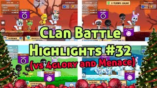 Fun Run 3 | Clan Battle Highlights #32 (VS 4glory and Menace)