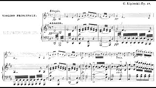 Fantaisie et variations sur 'La Sonnambula' Op.23 By Karol Józef Lipiński (with Score)