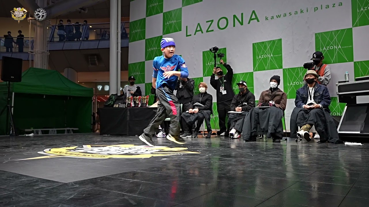 Dream Cup 2021【TOP4/Bboy/高学年】ko-taro Vs GIN - YouTube