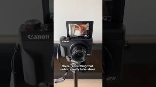 major flaw with the canon g7x camera