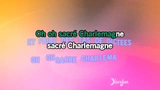 Karaoké Sacré Charlemagne - France Gall *