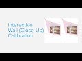 How to calibrate your interactive wall (close-up) installation