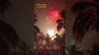 Thekkumangalam deshakooth | Chinakathoor pooram 2025 #vedikettu #fireworks