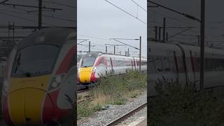 LNER Azuma Class 801 passing Hornsey | #shorts #ytshorts #lner #azuma #hornsey #class801 #lnerazuma