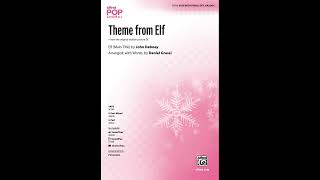 Theme from Elf (SATB ), arr. Daniel Grassi – Score & Sound