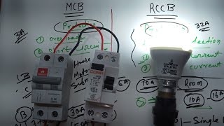 MCB और RCCB से जुड़ी कुछ बाते || Sinha Electricals