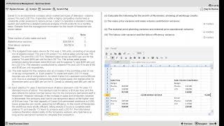 ACCA F5/PM Specimen Exam