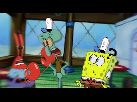 Mr Krabs Gives The Promotion To Squidward Gone Wrong Youtube