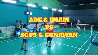 Sengit dan melelahkan, Ade & Imam vs Agus & Gunawan