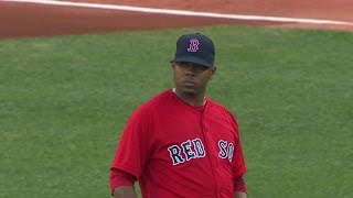 SEA@BOS: Elias fans Cano for first Red Sox strikeout