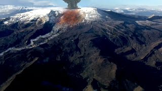 nevado del ruiz avalancha de Armero con animaciones reales🏔