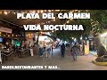 QUINTA AVENIDA RECORRIDO NOCTURNO RESTAURANTE RIQUÍSIMO Y BAR SUPER BARATO 25 JULIO 2024