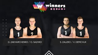 Winners Beach Volleyball. Men. D. Zakharchenko / O. Sazhko - S. Zalizko / V. Demchuk  11.02.2025