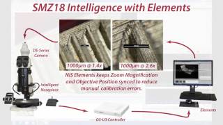 Nikon SMZ 18 Zoom Stereomicroscope Features and Options