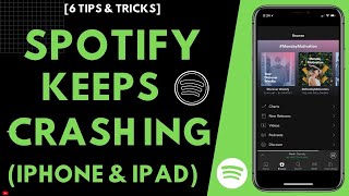Spotify Keeps Crashing iOS 15.6.1 - How to Fix...!!