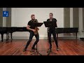 Double Fault - Robert Lemay - Performed Live by Duo Entre-Nous (Jackie Glazier & Don-Paul Kahl)