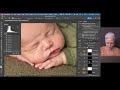 how to edit newborn baby photos in photoshop