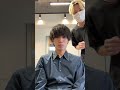 新宿メンズ美容師によるアイロンセットでモテヘアスパイラルパーマ風イケメンに大変身！ shorts メンズ美容師 メンズカット 美容師 大変身 スパイラルパーマ 新宿美容室